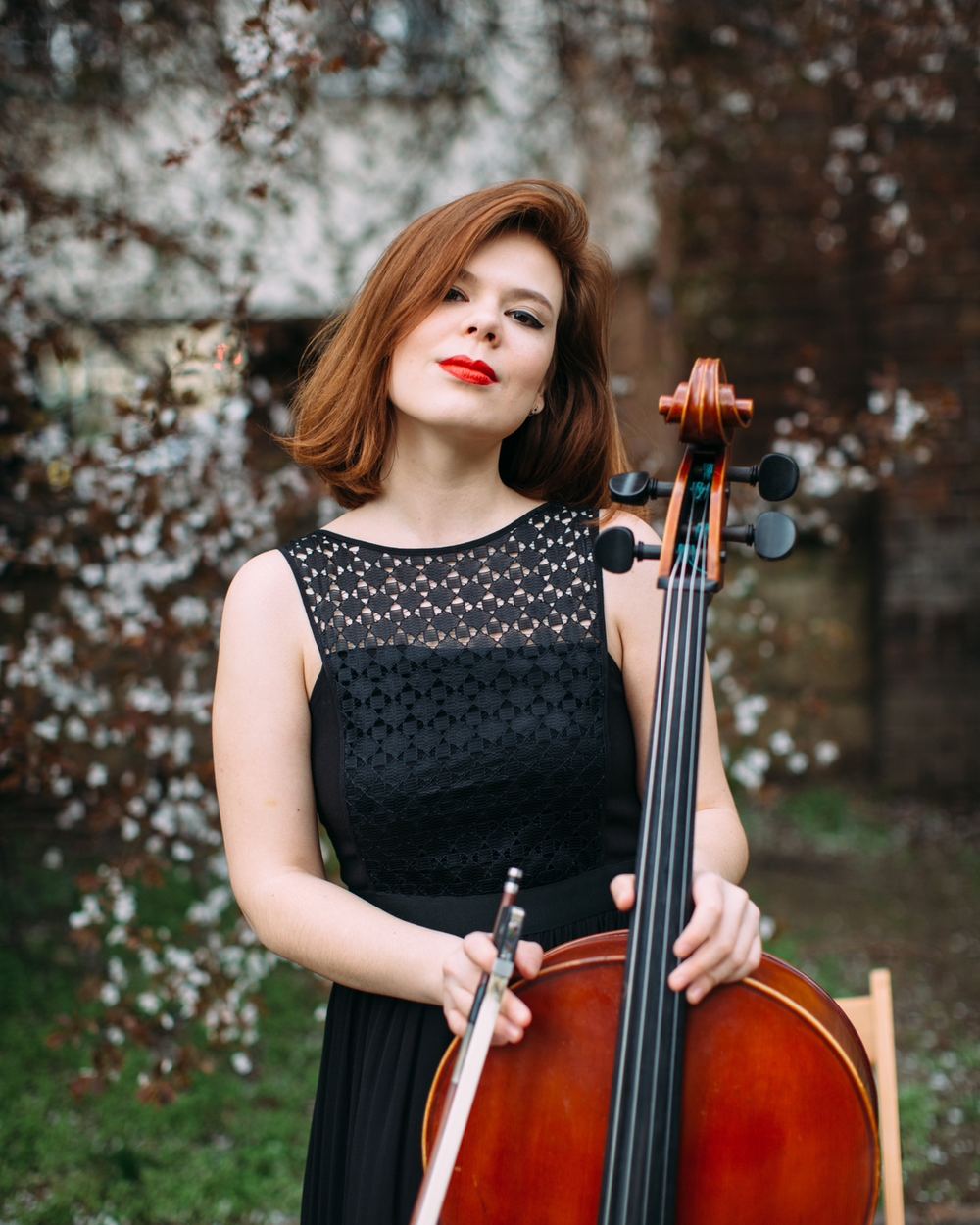 Porträt von Anastasia Ciobanu – Violoncello in Wien