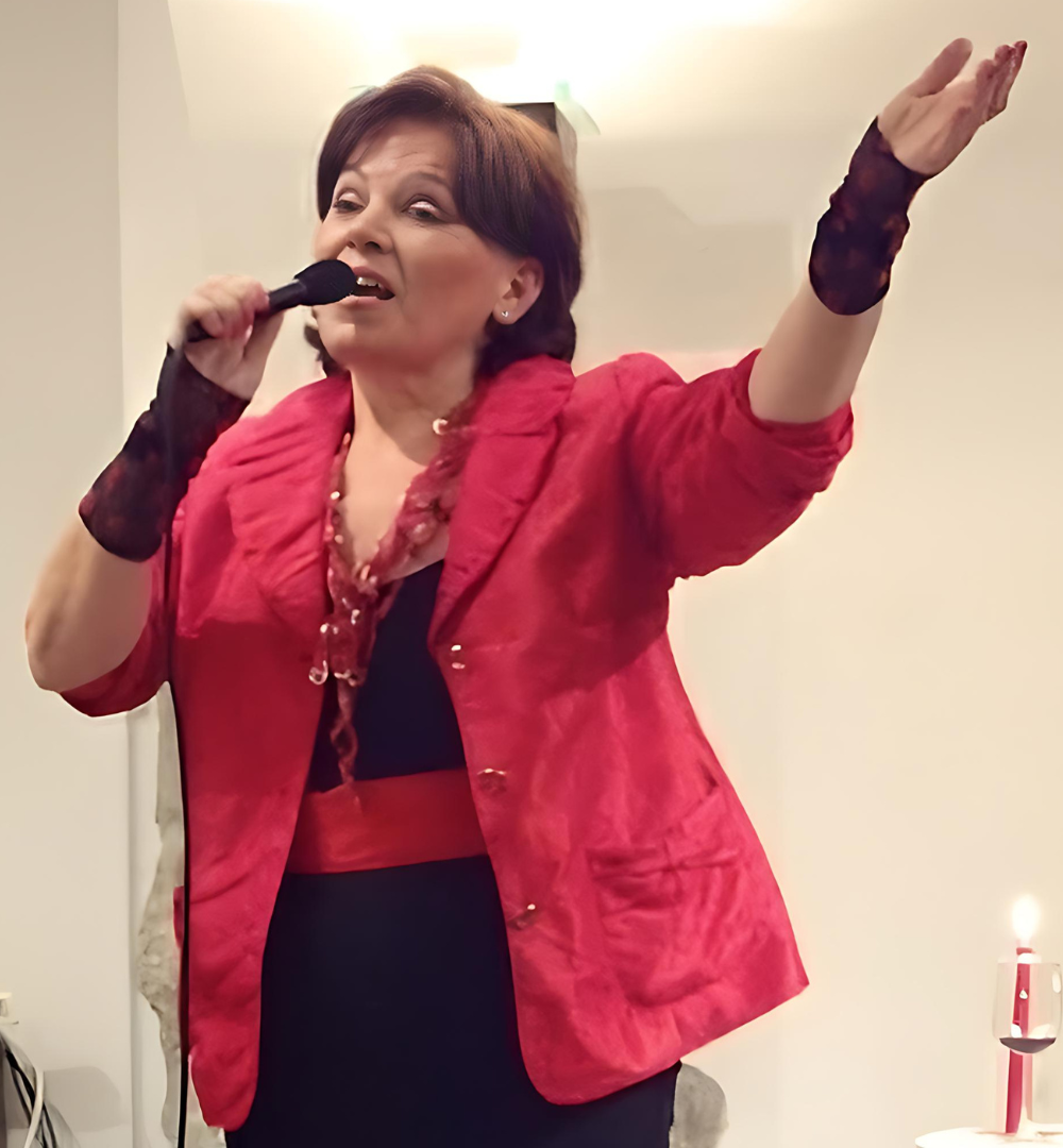 Porträt von Iris Baumann – Stimmtraining in Graz
